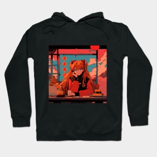 chill asuka Hoodie